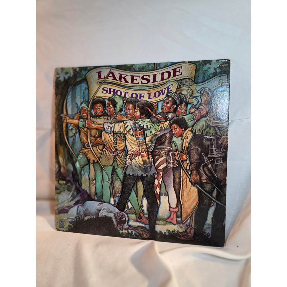 Lakeside Shot of Love Vinyl LP 1981 Solar Records BXL1-2937 Funk Soul R&B